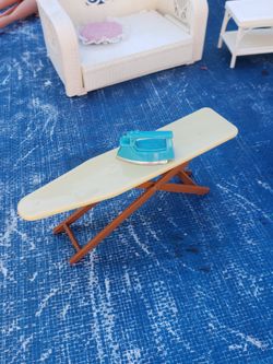 Little Iron Board , Lawn Chair And Other Chair With Pillow