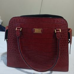 RED MICHAEL KORS CROCODILE PURSE MUST GO TODAY!