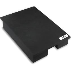Pyle Sound Dampening Speaker Riser Foam - Audio Acoustic Noise Isolation Platform Pads 