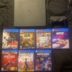 PS4 Bundle- No Controller Cord Or Power Cable