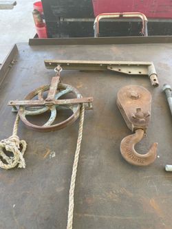 Scaffolding  lifting Pulley /  Anchor /  Snatch block / Heavy lift pulley