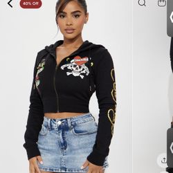 Ed Hardy Black Pants Set