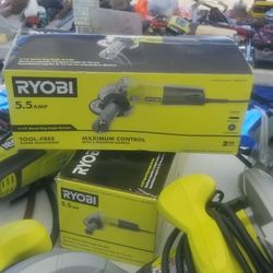 RYOBI CORDED GRINDER (NEW)