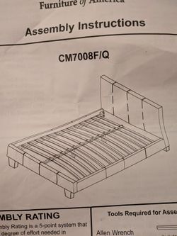Bed Frame With Mattress