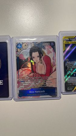 Boa Hancock One Piece Trading Card Holo