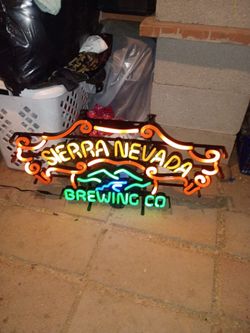 Sierra Nevada Brewing Company Logo LED Light Sign