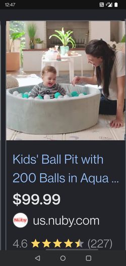 Kids ball pit with 200 balls. Excellent condition.