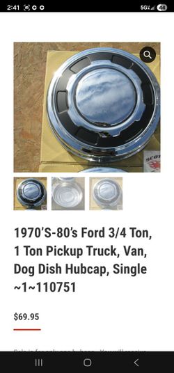 Dog DISH hubcap