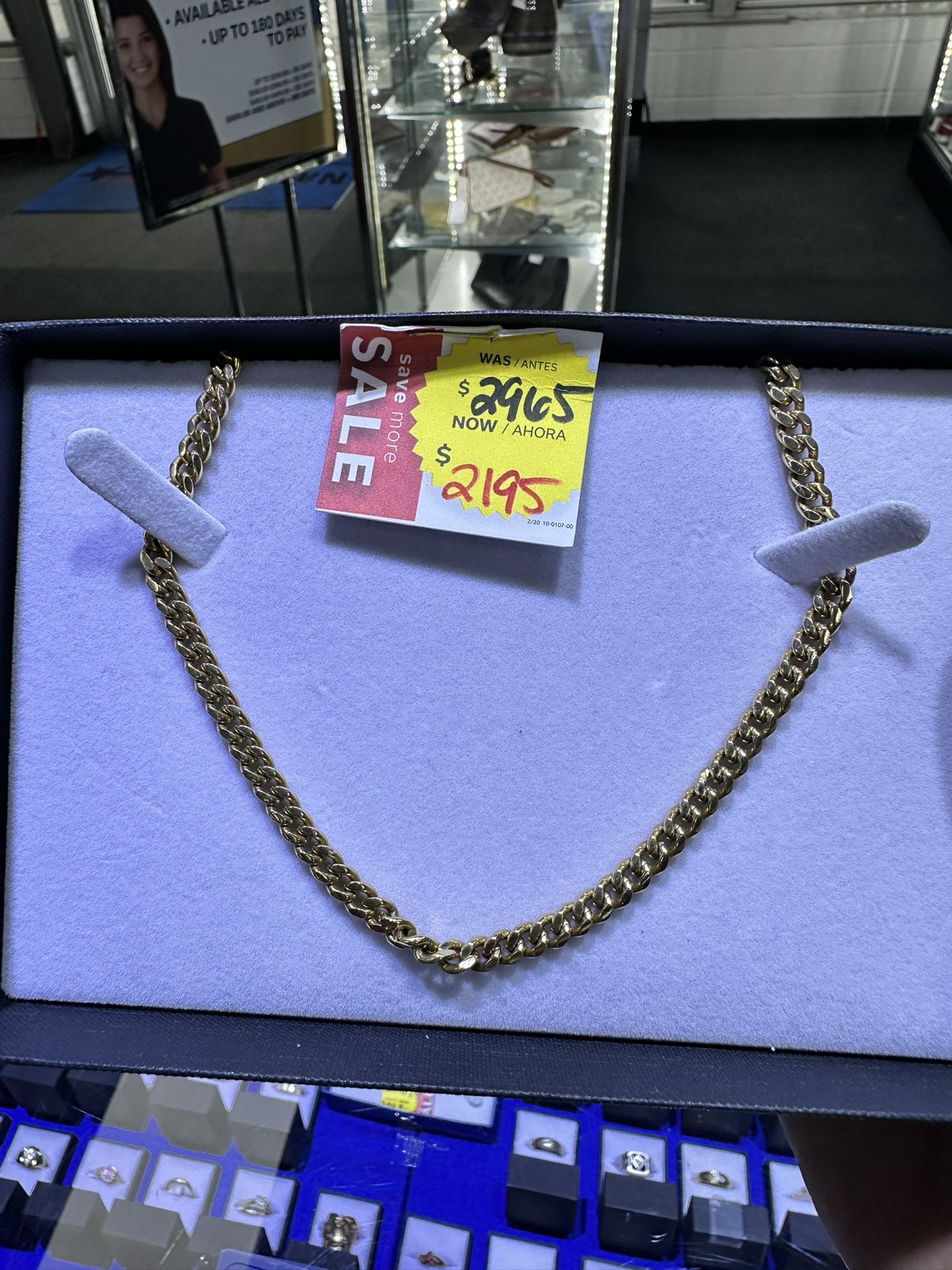 10kt Cuban Link Necklace