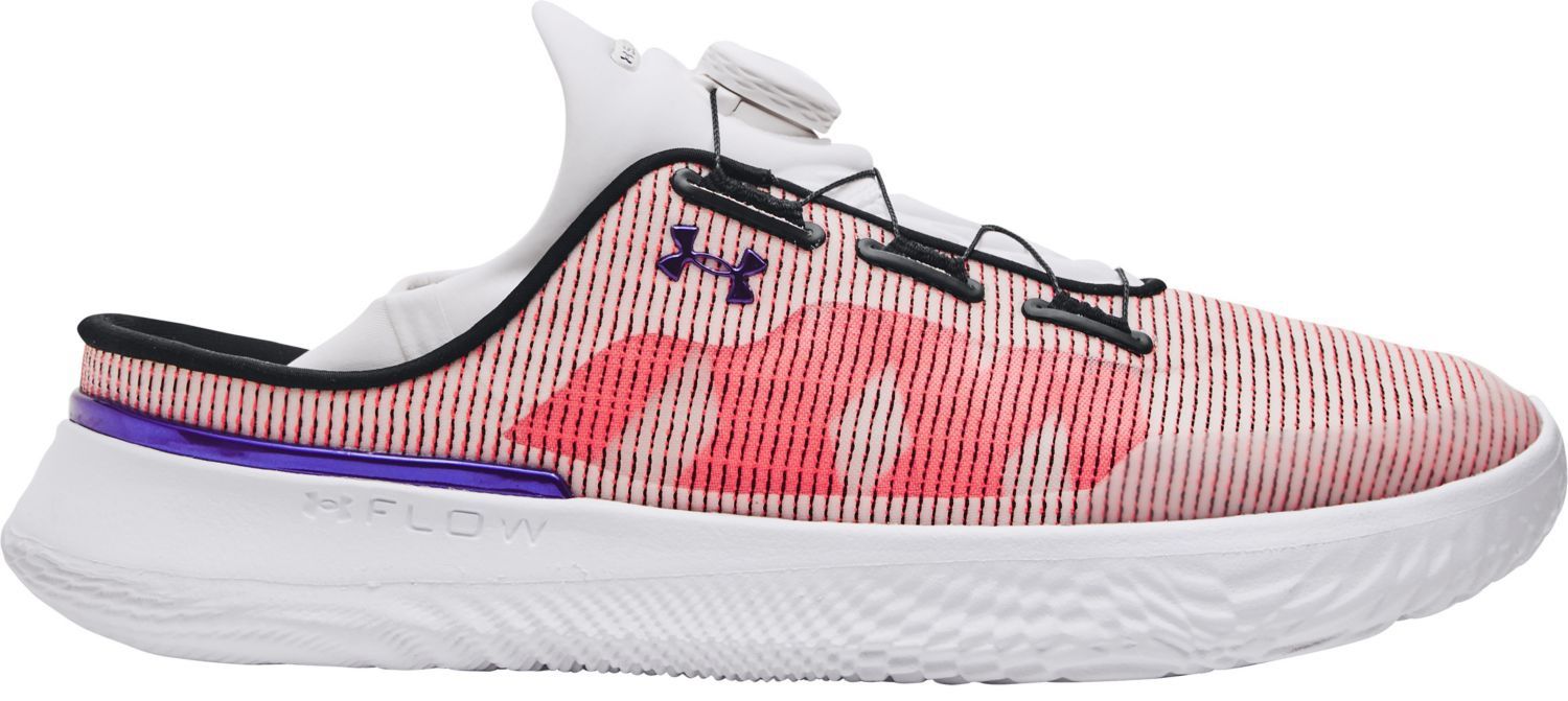 Under Armour Slip Speed Mesh Training Shoes Pink White Beta SZ 8.5 Men-10 Women