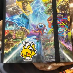 Binder With Mega Ex And Full Arts And Promo Cards 