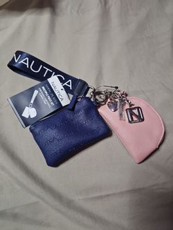 Nautica Multiple Piece Pouch Set with Wrist Strap