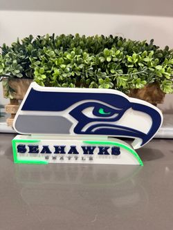 Seattle Seahawks display sign