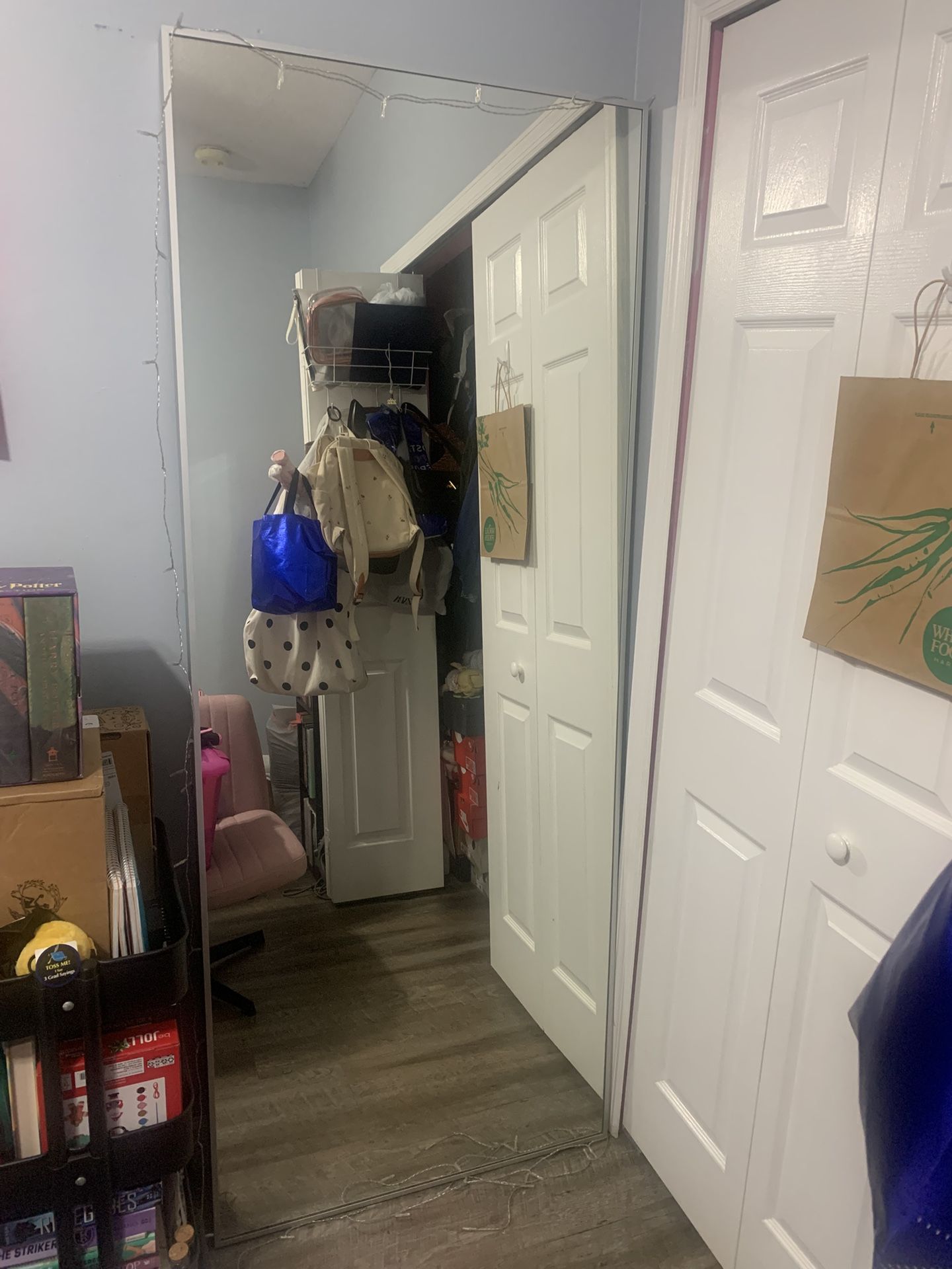 IKEA Hovet Mirror In Aluminum 