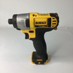 Dewalt Cordless Impact Driver 12V - TOOL ONLY  (DCF815)