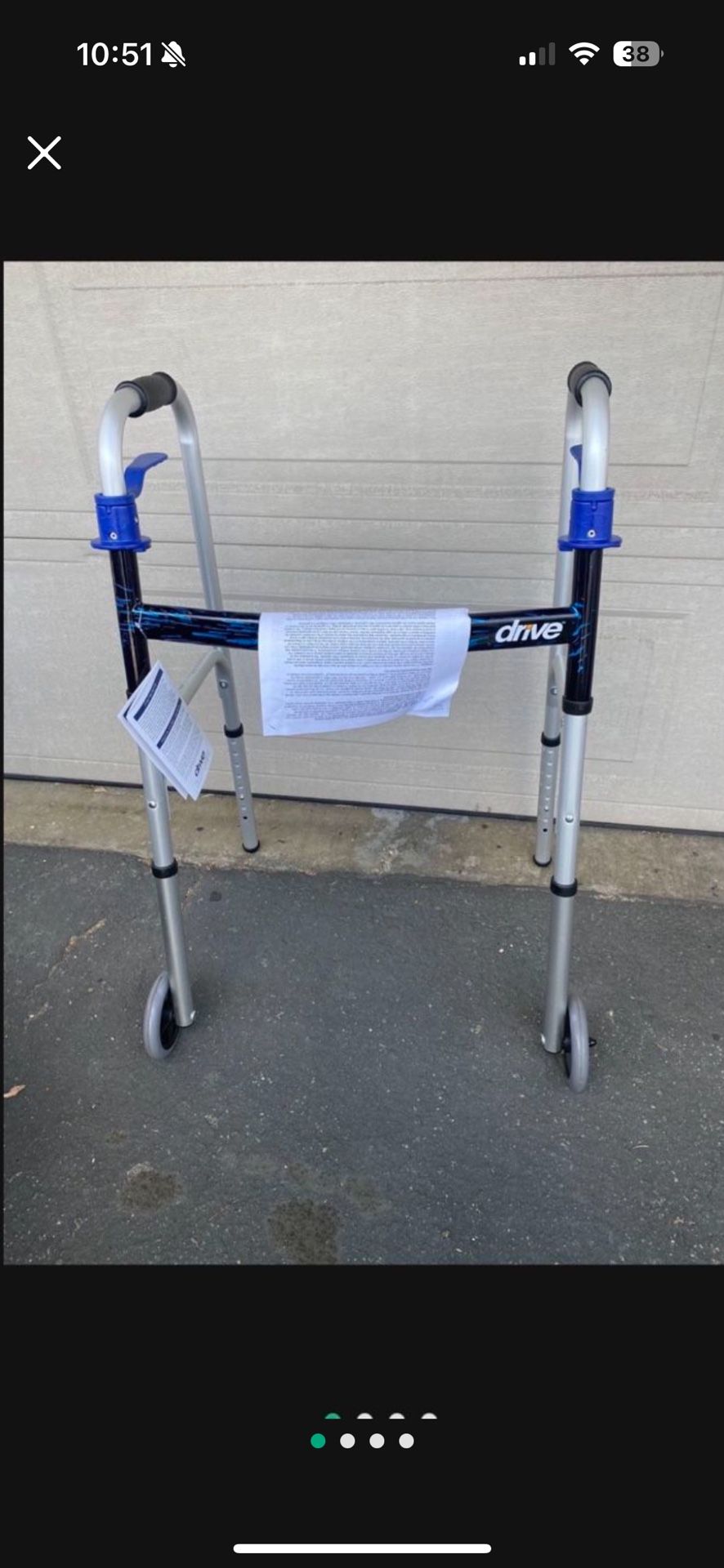 Drive Folding Walker