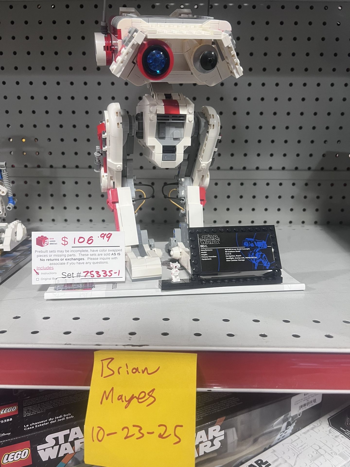 LEGO® Star Wars 75335-1 BD-1