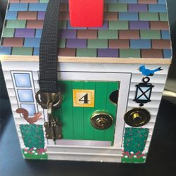 Melissa And Doug Wooden Doorbell  Doll House