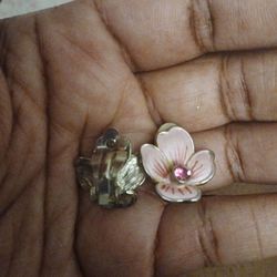 Flower Clip-on Earrings