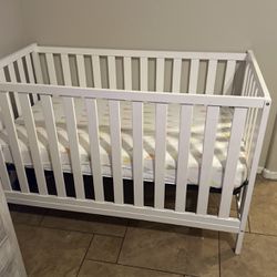 Great Condition 80 For Both Mattress And Crib 