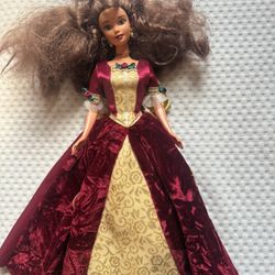 1997 Holiday Princess Belle Doll from Disney's Beauty and the Beast, Mattel #16710