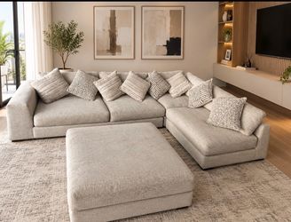 Sofa sectional four picess
