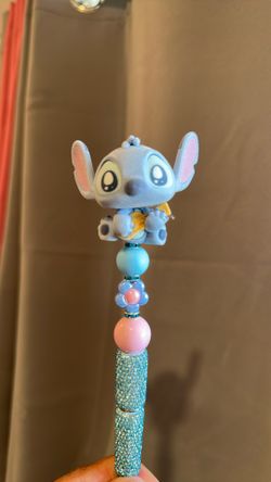 Stitch And Angel Beaded Pens