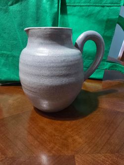 Handmade Stoneware Ceramic Pitcher