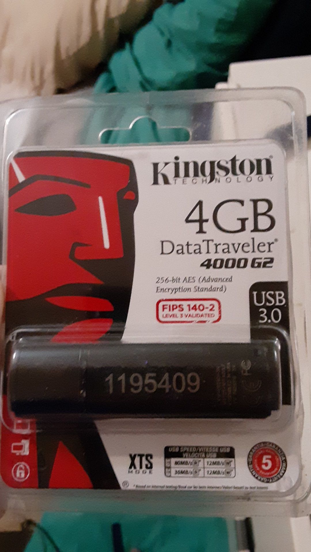 Kingston 4 GB datatravler 4000 G2