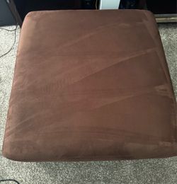 Large Brown Ottoman