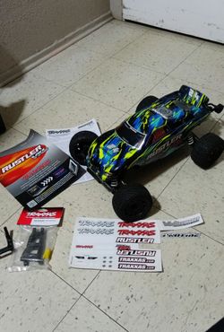 Traxxas 1:10 Scale Rustler VXL 2wd Rolling Chassis Tranny/Servo no good Asking $60 Firm on Price