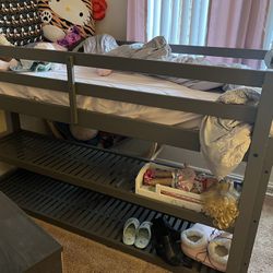 Wooden Twin Size Bed Frame
