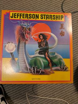 Jefferson Starship Spitfire Grunt 1976 12" 33 RPM Stereo Rock Vinyl LP