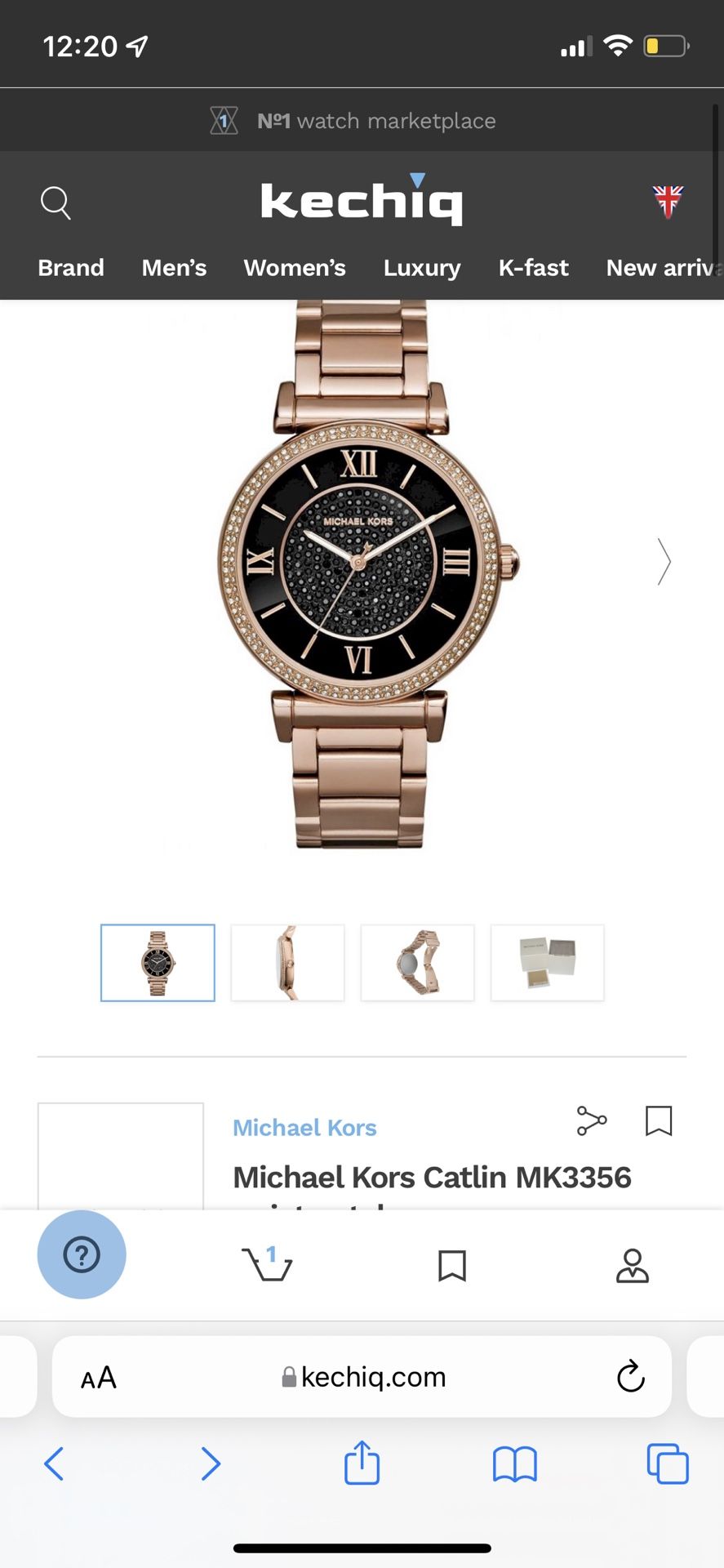 Rare Michael Kors Catlin MK3356 Ladies Watch1