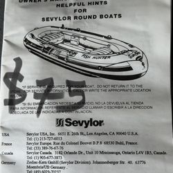 Sevylor Fish Hunter Boat