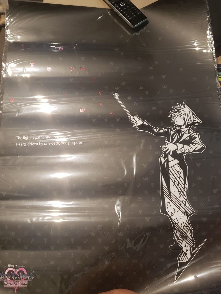 Kingdom Hearts World Of Trees Official Orchestra Poster