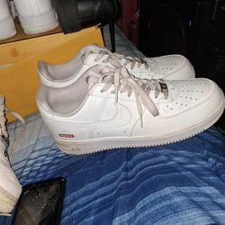 Nike Air Force 1 Low Supreme "Box Logo White" Sneaker
