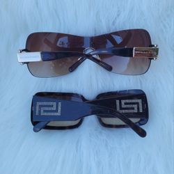 VERSACE, BURBERRY ORIGINALES $110, POR LOS DOS. 