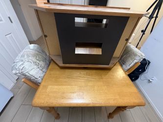 Table, 2 chairs and a side Table, Delivery Available