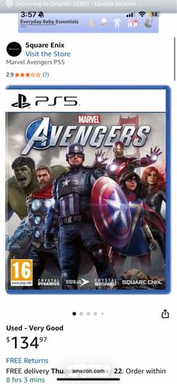 Marvel Avengers PS5 Game