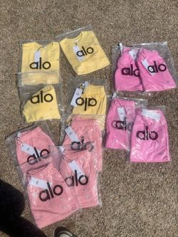 Alo Yoga Shorts and T-Shirts Bundle