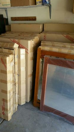 Cherry and oak mirrors real wood