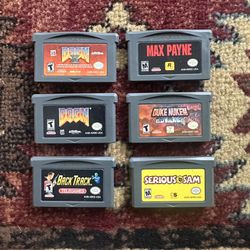 Nintendo Gameboy Advance Videogames 