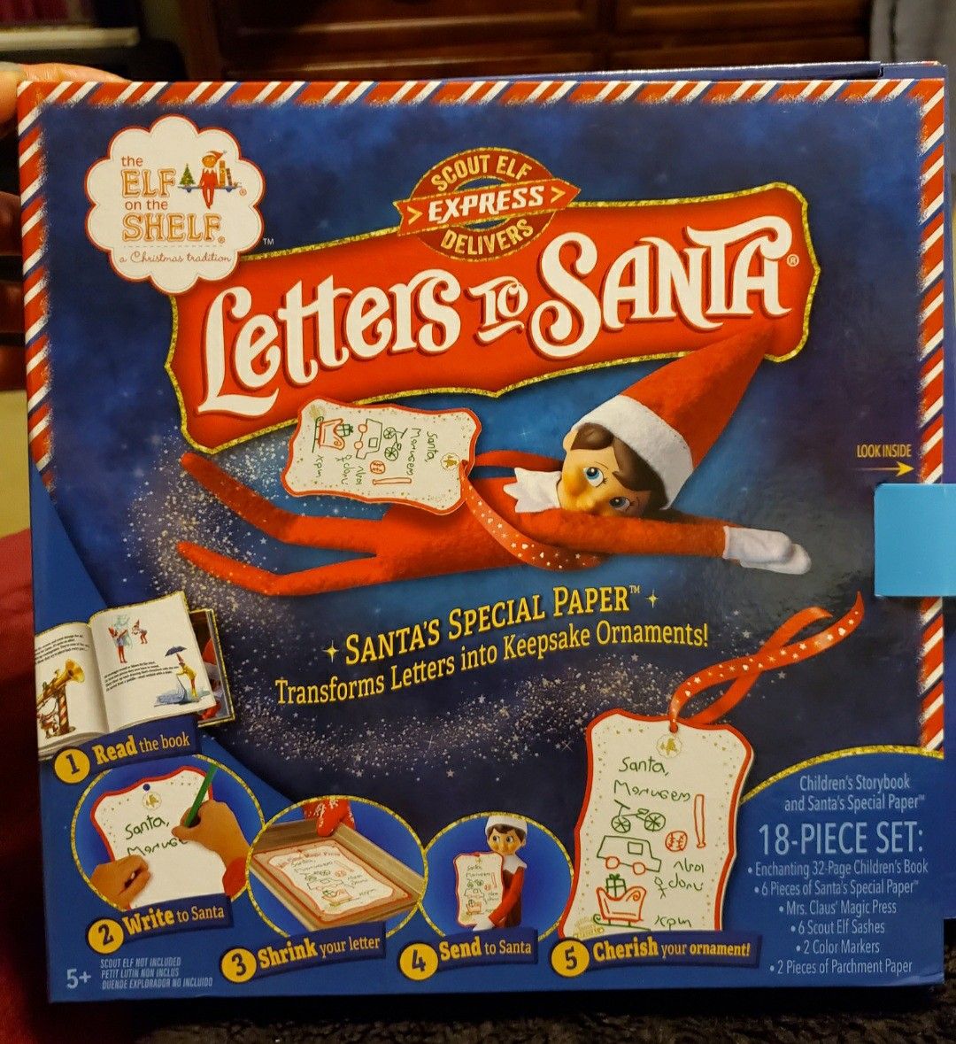 NEW Elf shelf letters to santa