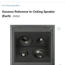 Sonance Speaker In Ceiling Speaker
