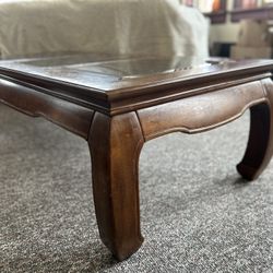 Elegant Coffee Table w/ Beveled Glass