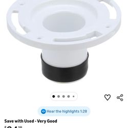 Oatey 3 in. PVC Twist-N-Set Closet Flange