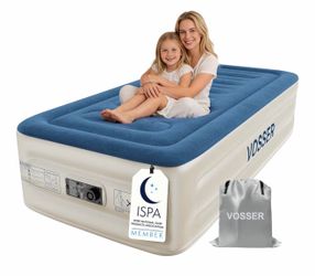 Twin air mattress with built in air pump brand new