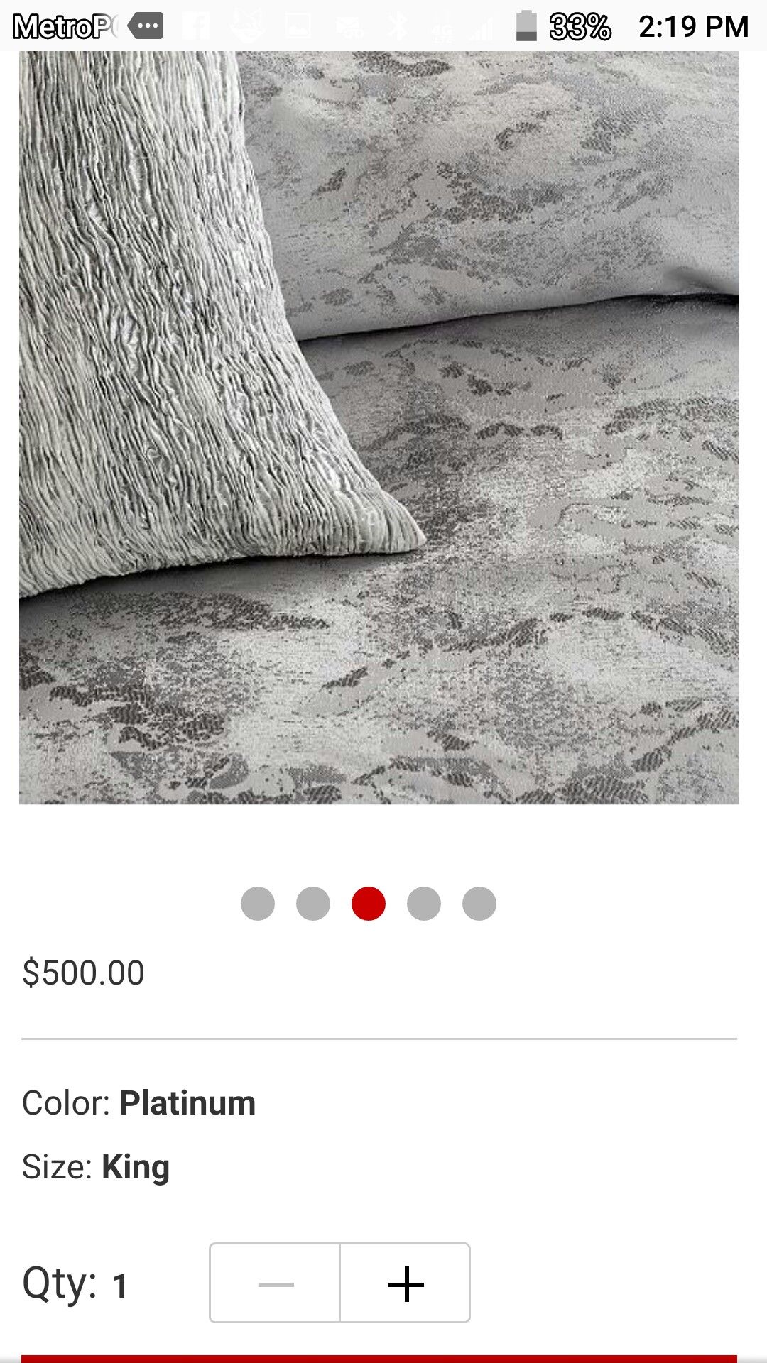 King size Dona Karen duvet