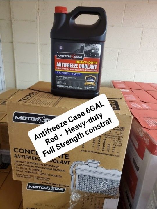 Special Price Antifreeze Coolant Case 6GAL Full Strength Constrat High Quality Available